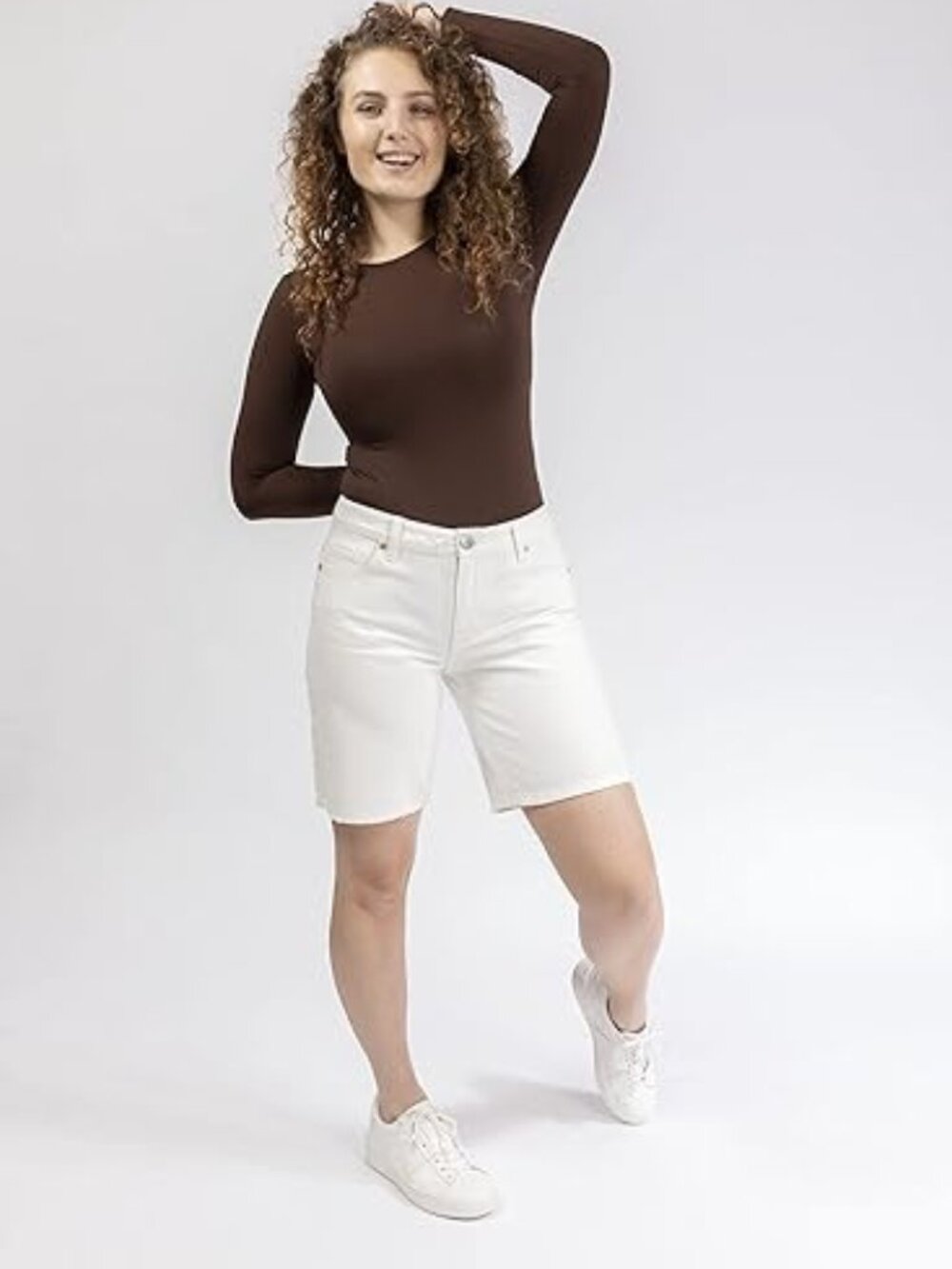 1822 Denim denim shorts Size 10 white